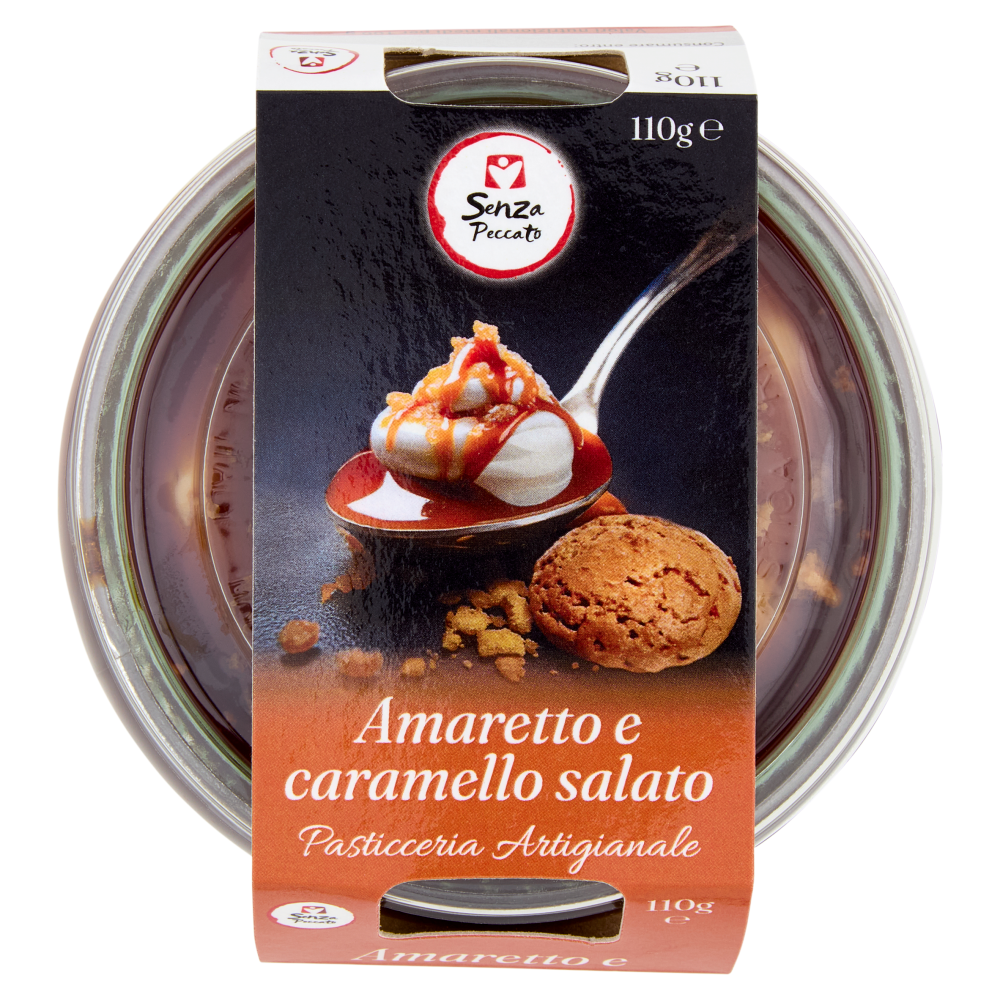 Senza Peccato Amaretto e caramello salato 110 g