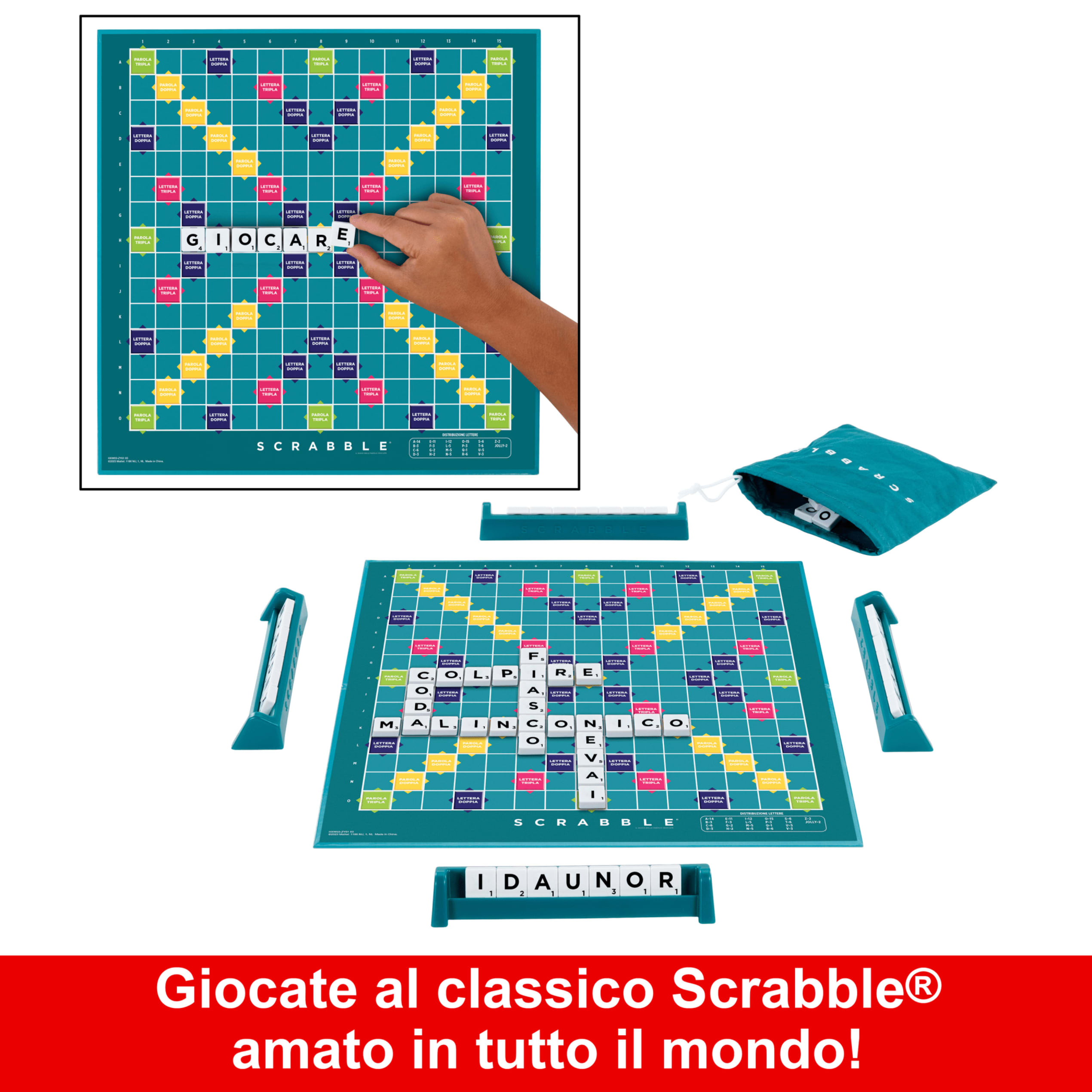 Games Scrabble Refresh Gioco da tavolo Word