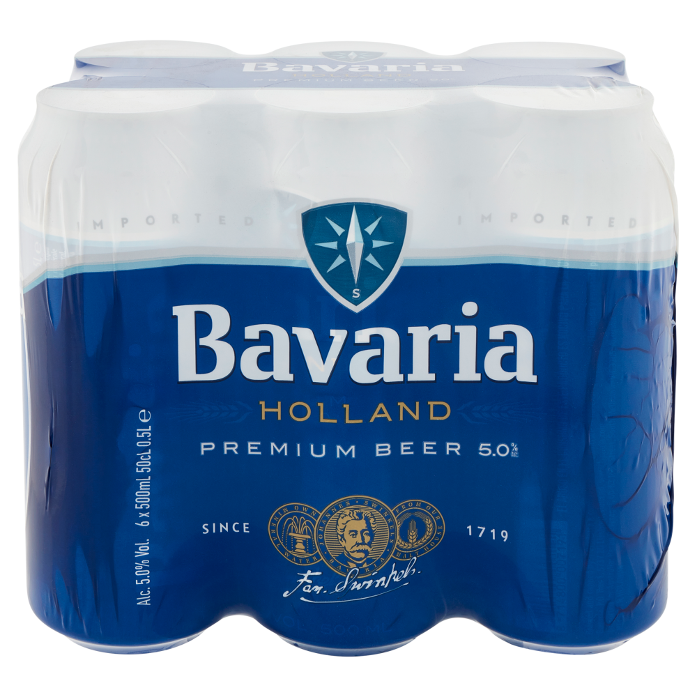 Bavaria Premium Beer 5.0% 6 x 500 mL