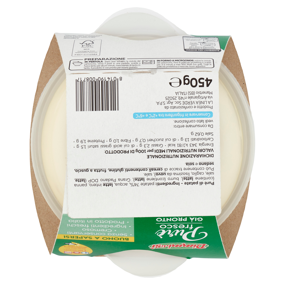 DimmidiSì Purè fresco 450 g