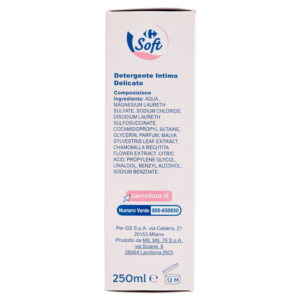 Carrefour Soft Delicato Detergente Intimo 250 ml