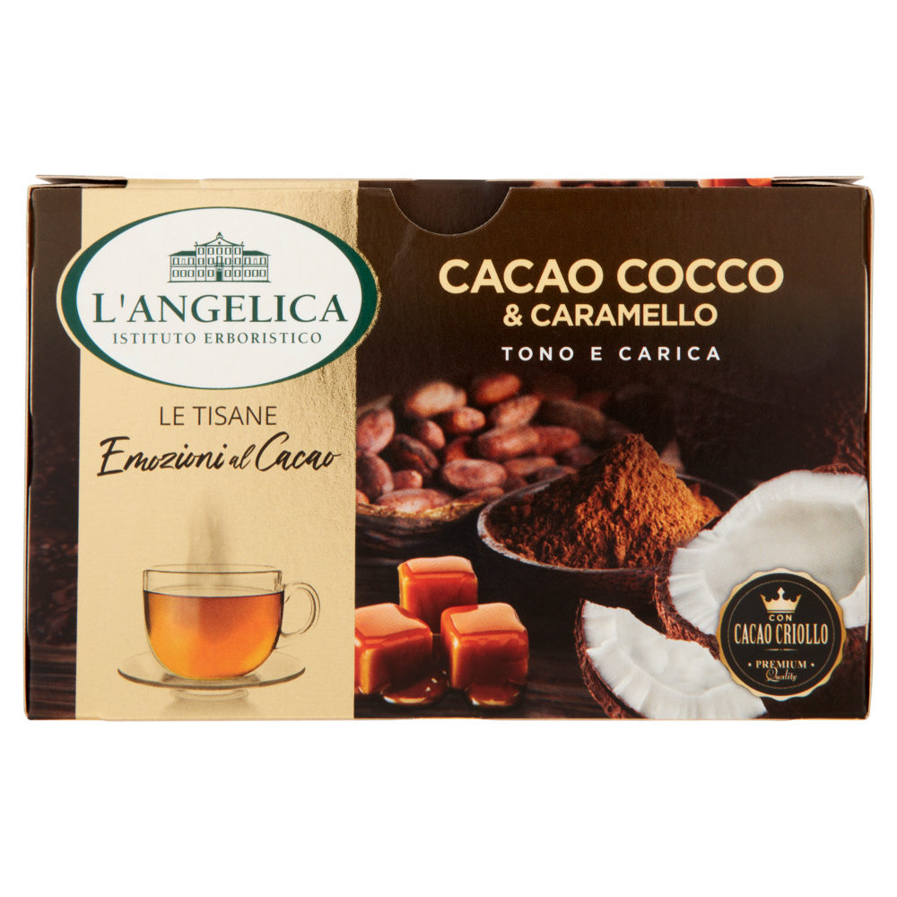 L'Angelica Le Tisane Emozioni al Cacao Cacao Cocco & Caramello