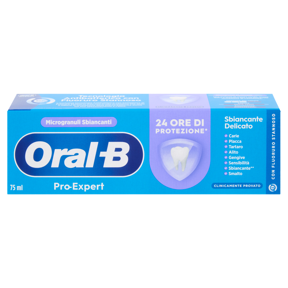 Oral-B Pro-Expert Dentifricio Sbiancante Delicato 75 ml