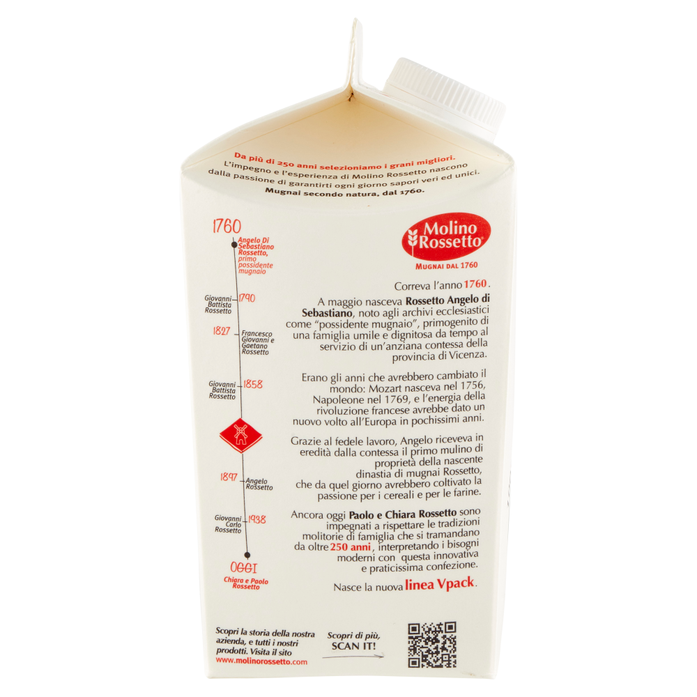 Molino Rossetto Farina di grano tenero Tipo 00 750 g