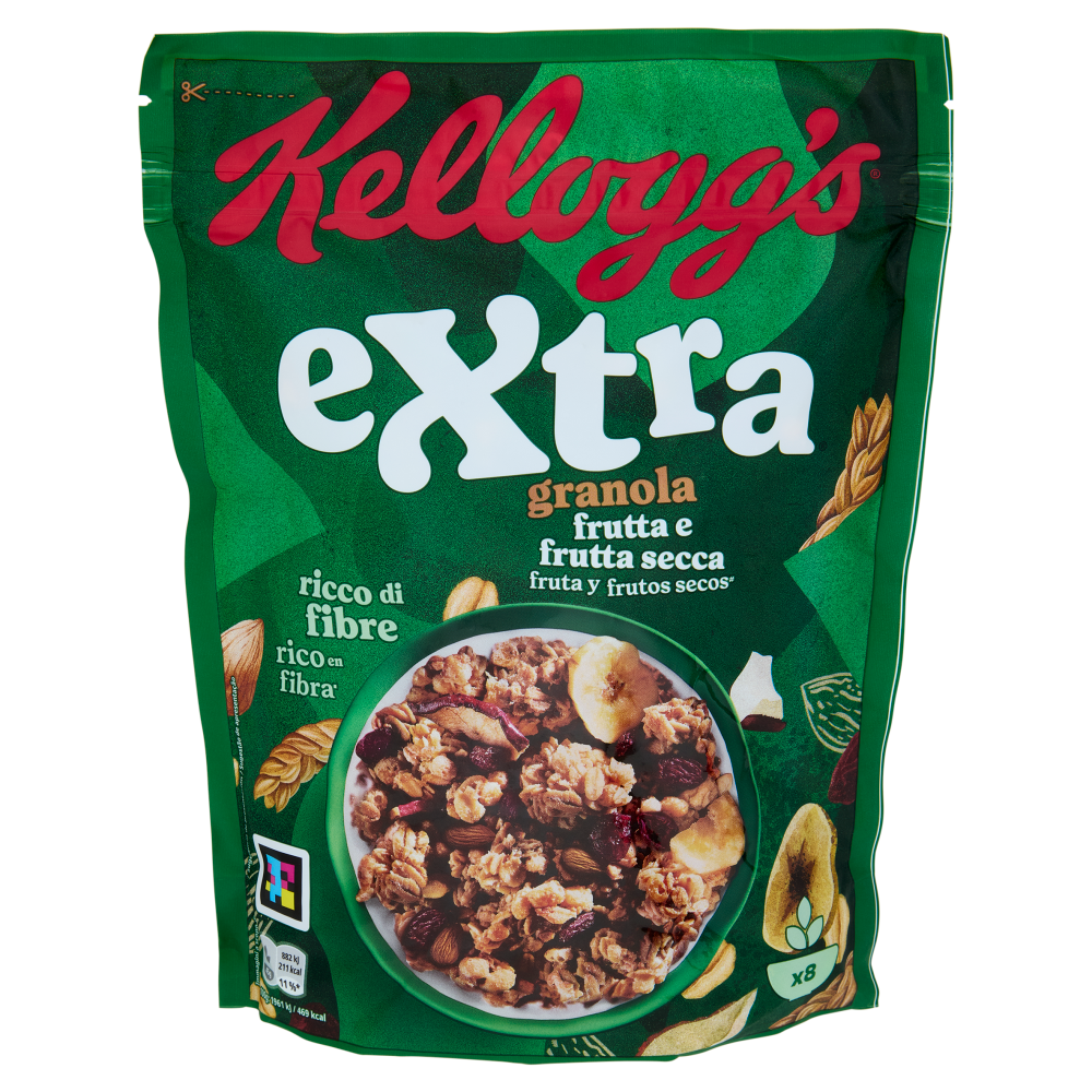 Kellogg's extra granola frutta e frutta secca 375 g