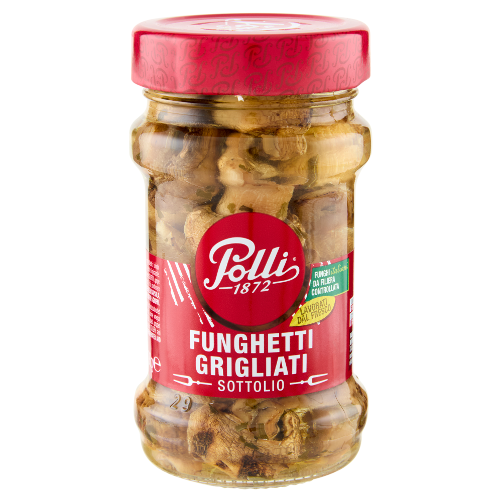 Polli Funghetti Grigliati Sottolio 190g