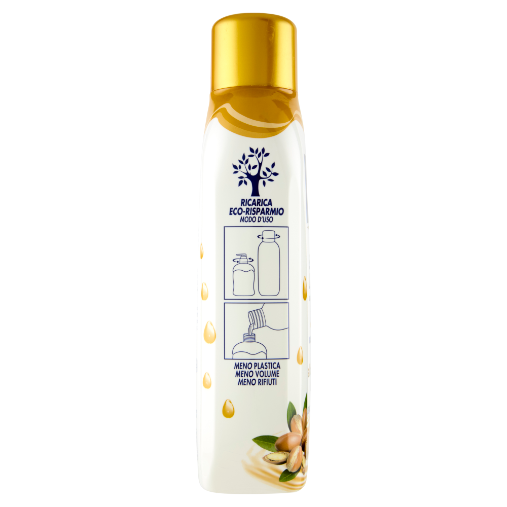 milmil Sapone Liquido Delicato all'olio di Argan Ricarica 1000 ml