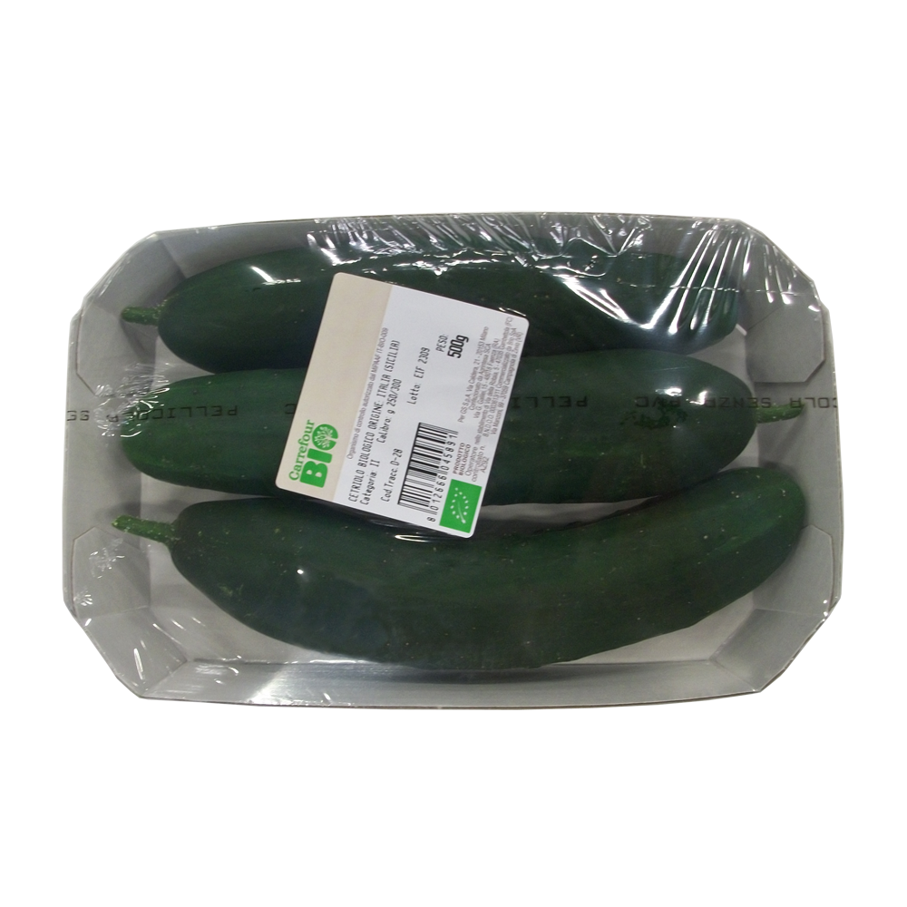 Carrefour Bio Cetrioli Biologici a Frutto Corto 0,500 kg