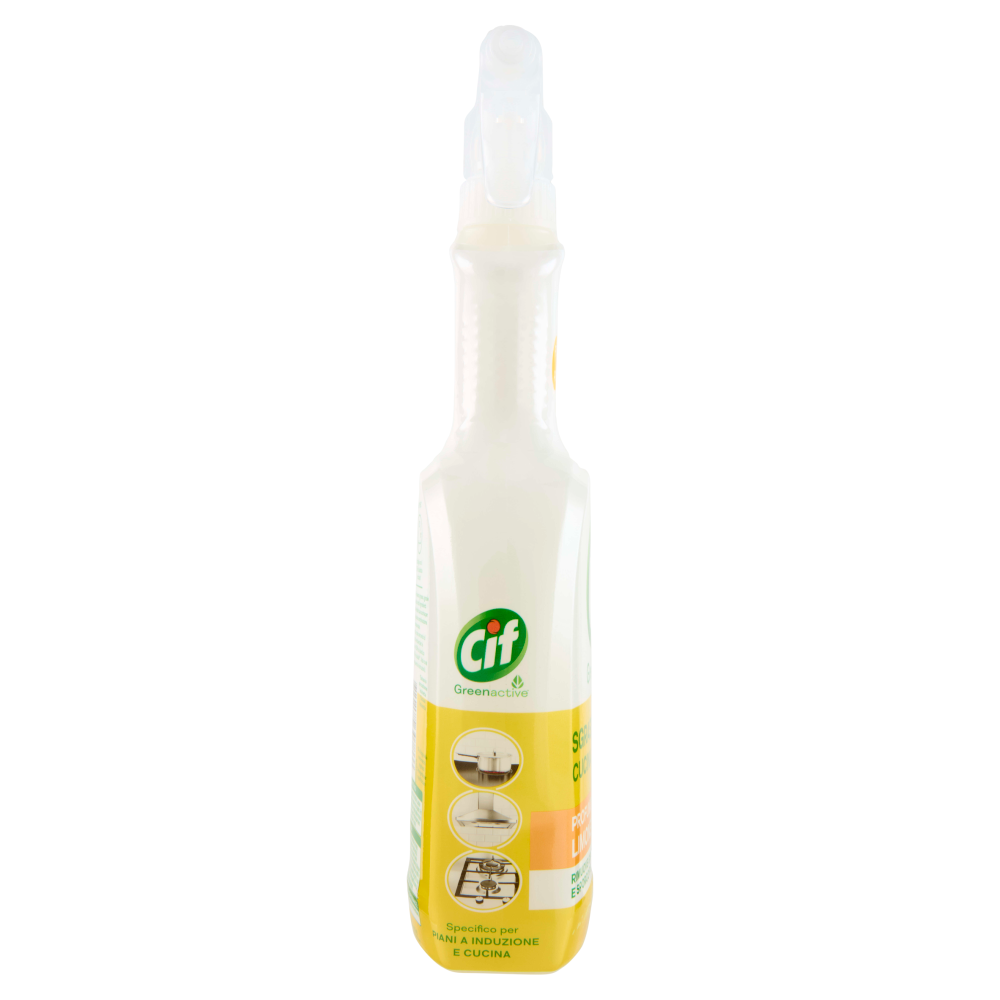 Cif Greenactive Sgrassatore Cucina Profumo di Limone 650 ml
