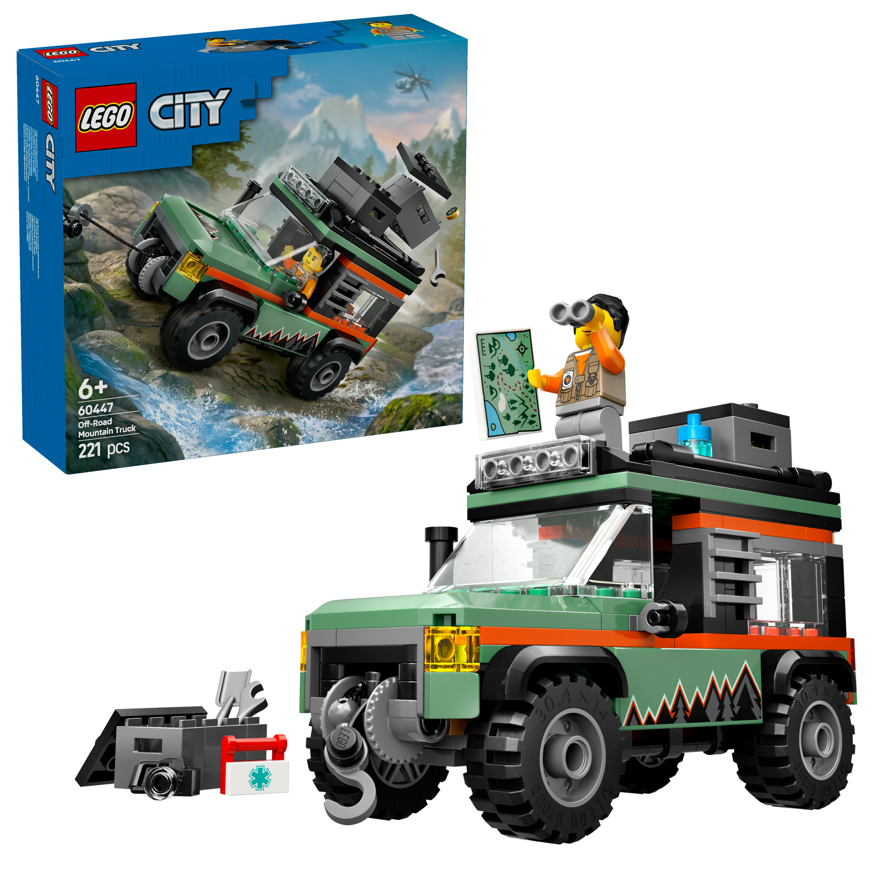 LEGO City Fuoristrada di montagna 4x4