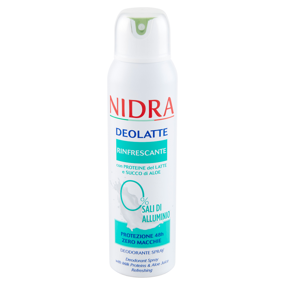 Nidra Deolatte Rinfrescante Deodorante Spray 150 mL