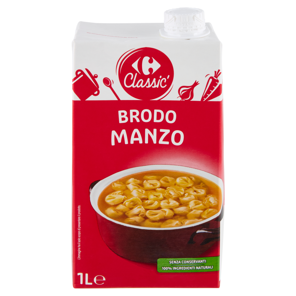 Carrefour Classic Brodo Manzo 1 L