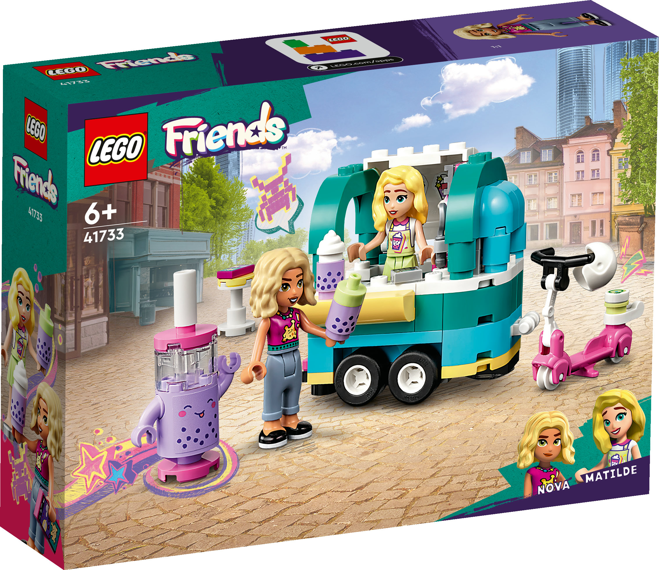 LEGO Friends Negozio mobile di Bubble Tea