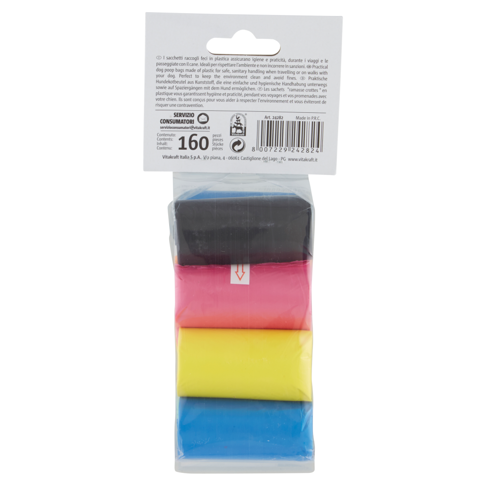 Vitakraft Care Sacchetti raccogli feci 8 x 20 pz