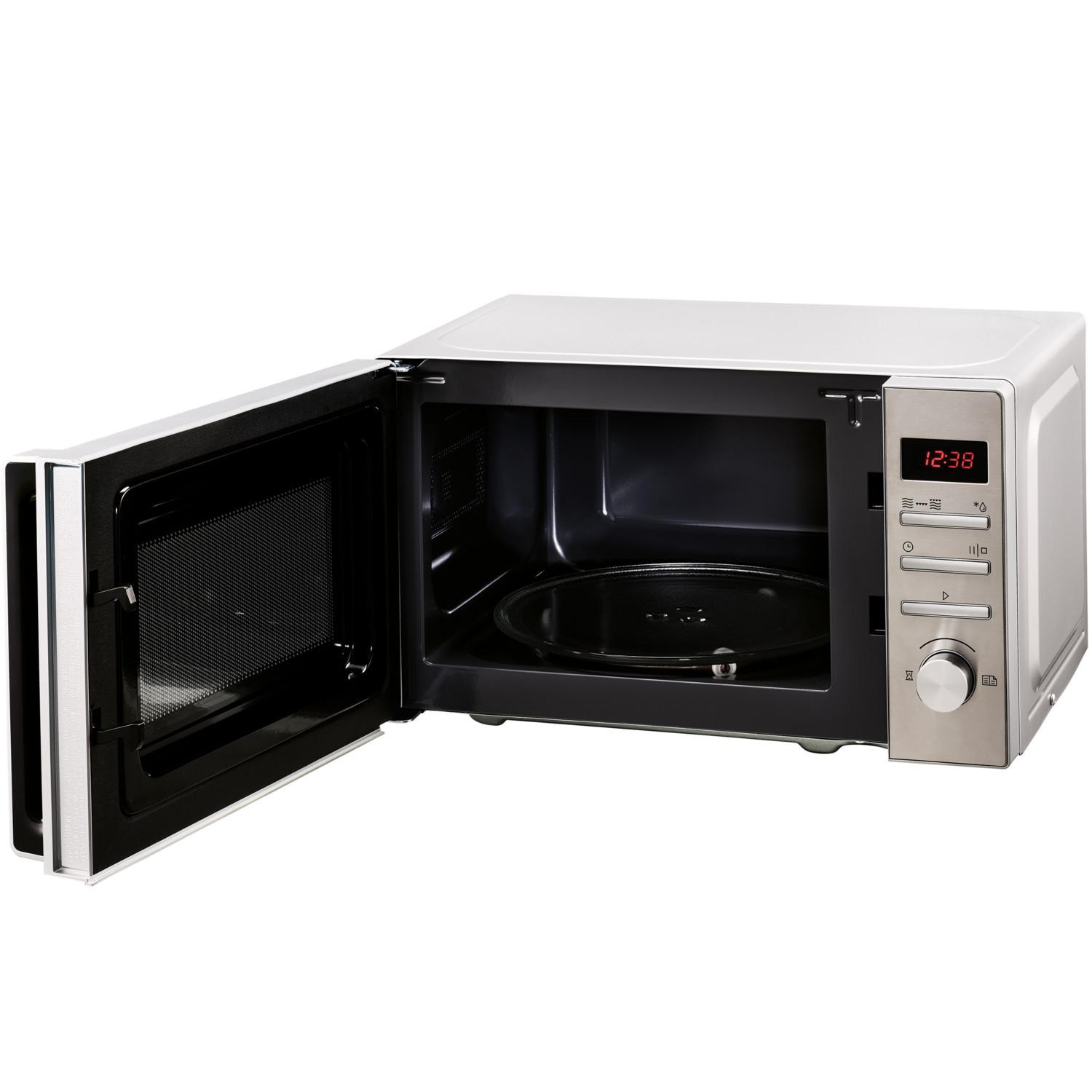 Mandine MMG20SSM-20 forno a microonde Superficie piana Microonde con grill 20 L Bianco