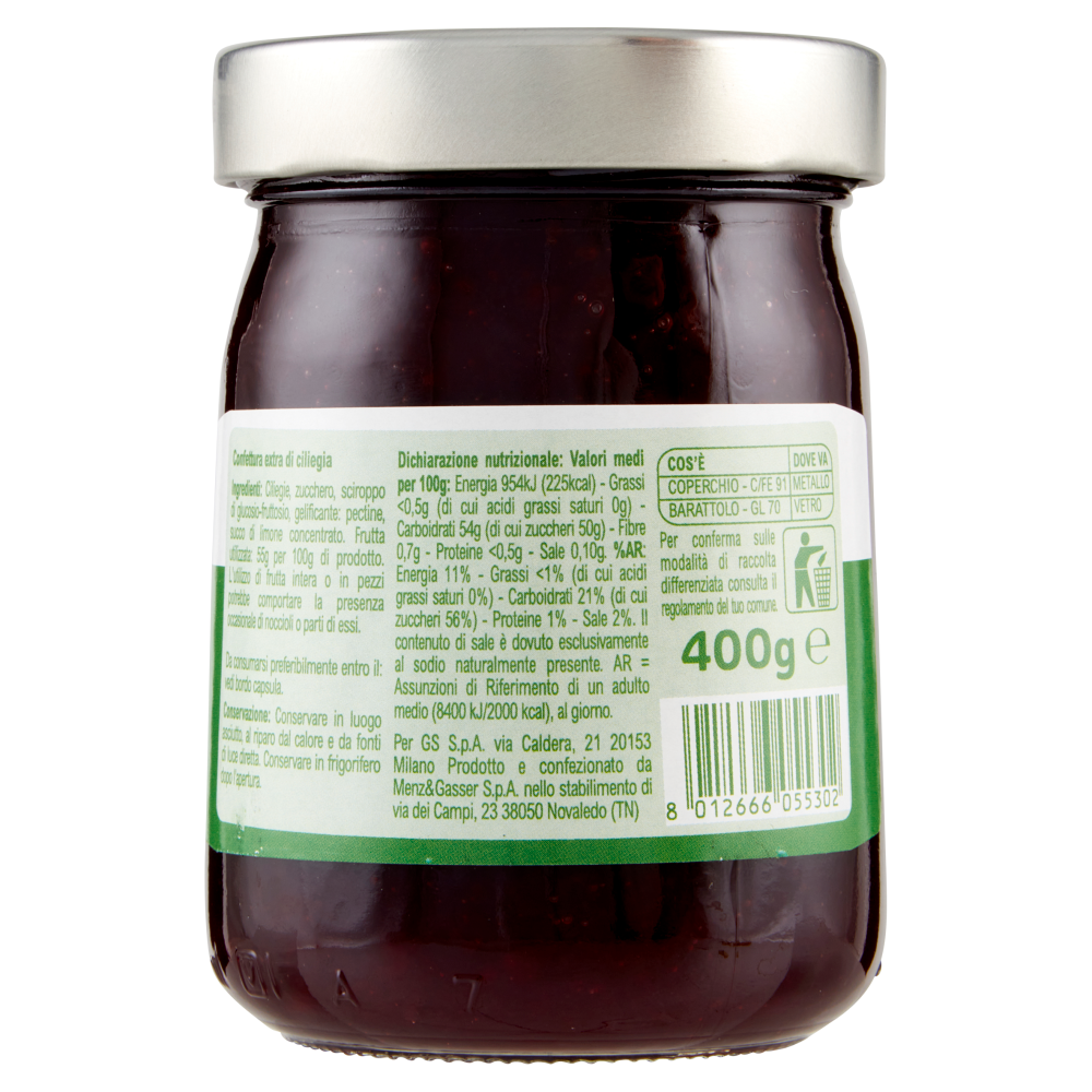 Carrefour Classic Confettura Extra di Ciliegia 400 g