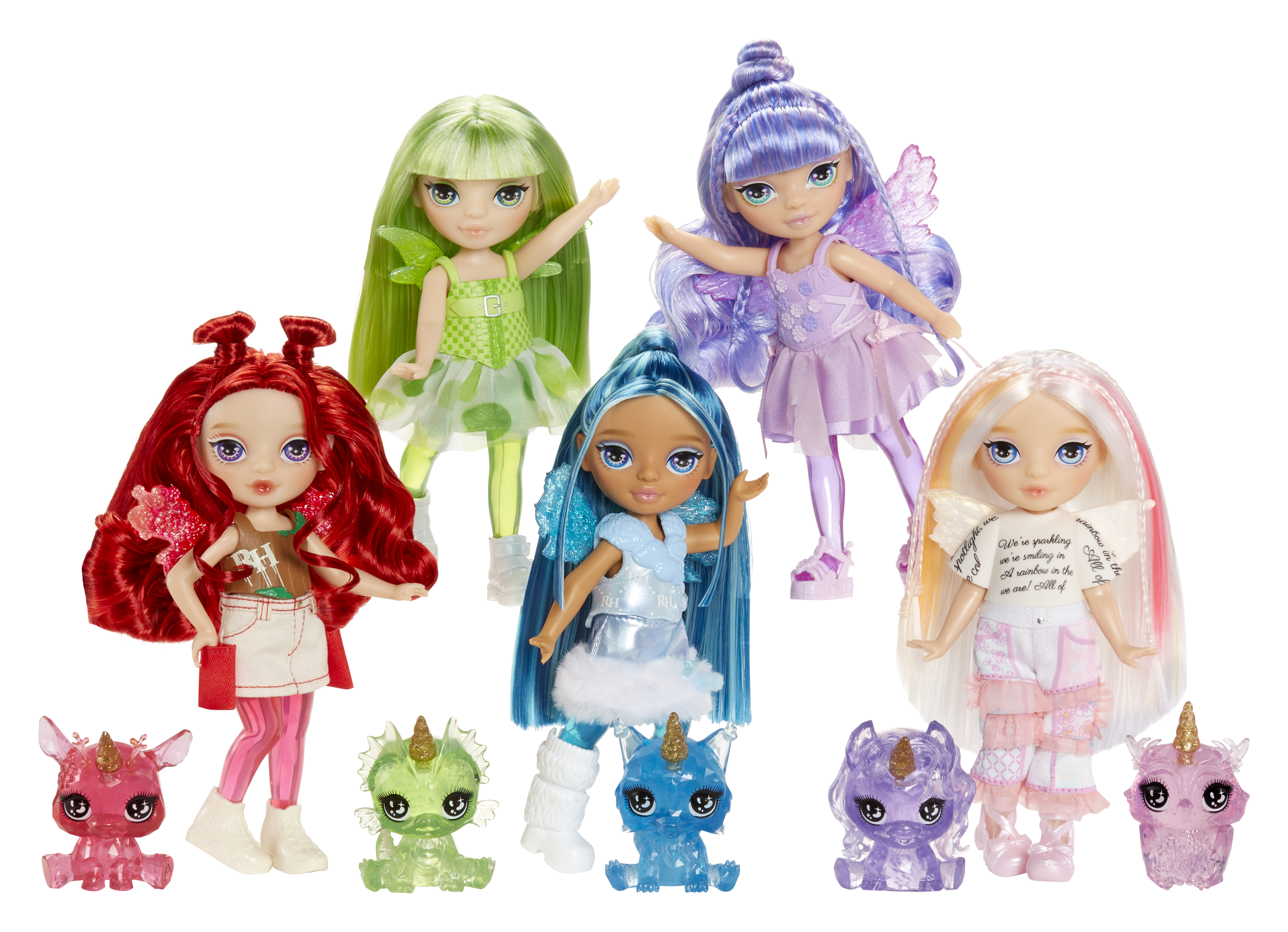 Rainbow High Littles Rainbow Fantasy Fairies Doll- Opal (Rainbow)