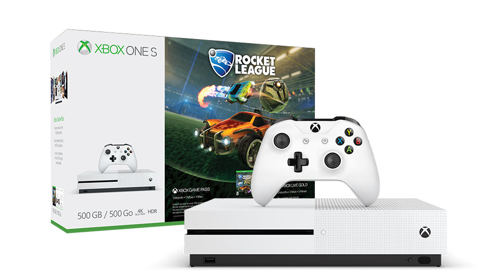 Microsoft Xbox One S Rocket League 500 GB Wi-Fi Bianco