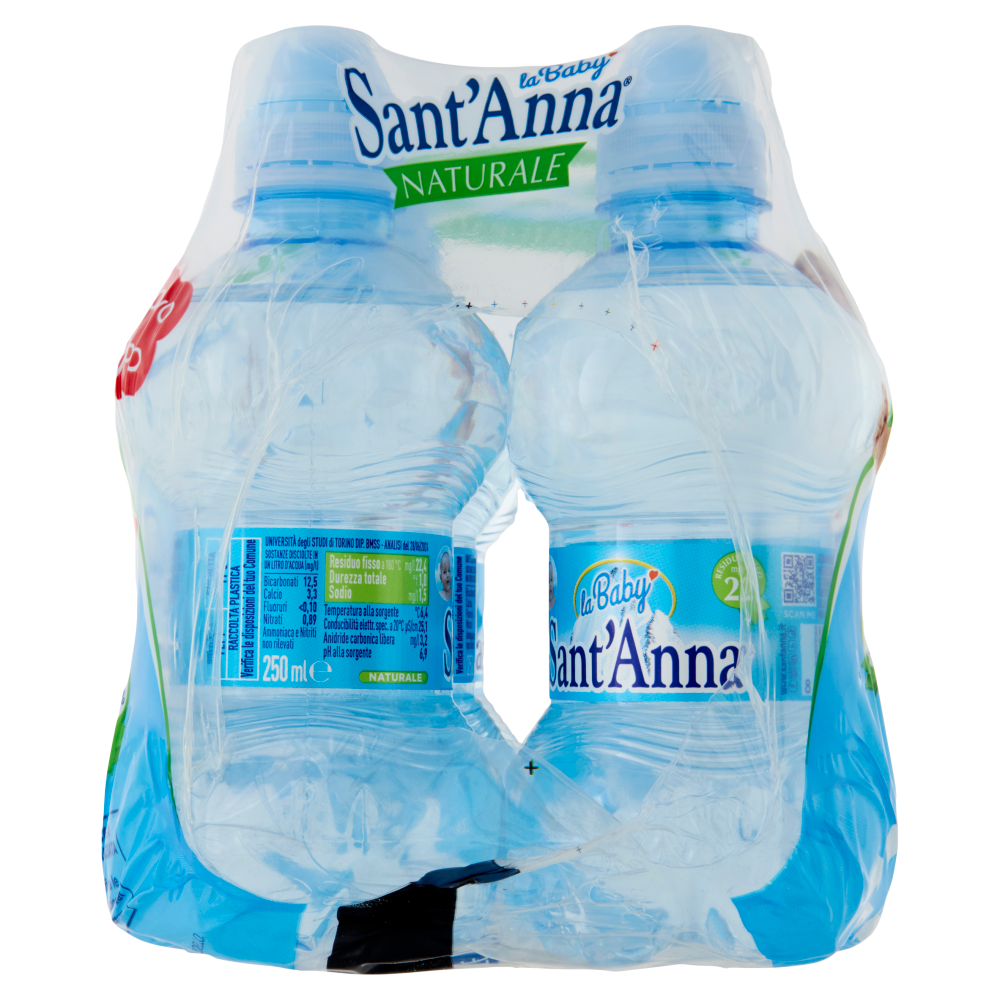 Sant'Anna la Baby Naturale Sorgente Rebruant Vinadio 6 x 0,25 L