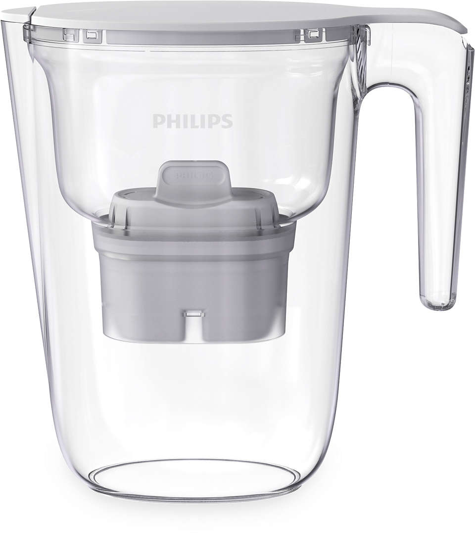 Philips AWP2935WH/10 Filtraggio acqua Caraffa filtrante 2,6 L Trasparente,  Bianco