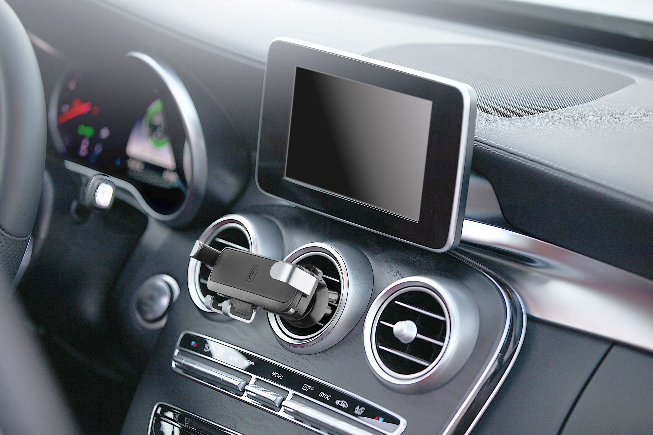 Cellularline Slide Supporto smartphone da auto per alette di aerazione