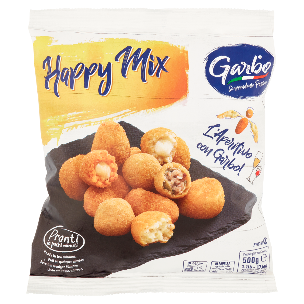 Garbo Linea Panati Happy Mix Prodotto Surgelato 500 g