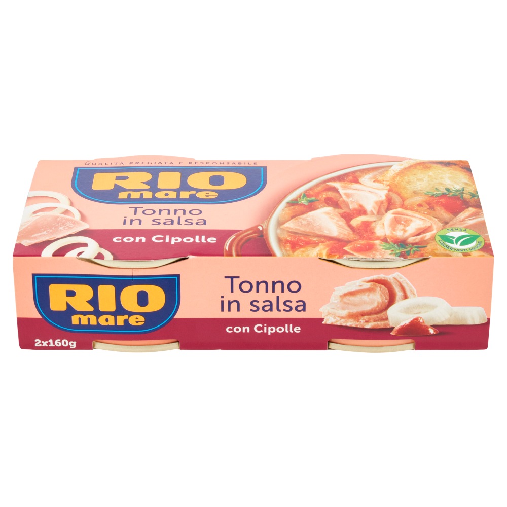 Rio mare Tonno in salsa con Cipolle 2 x 160 g