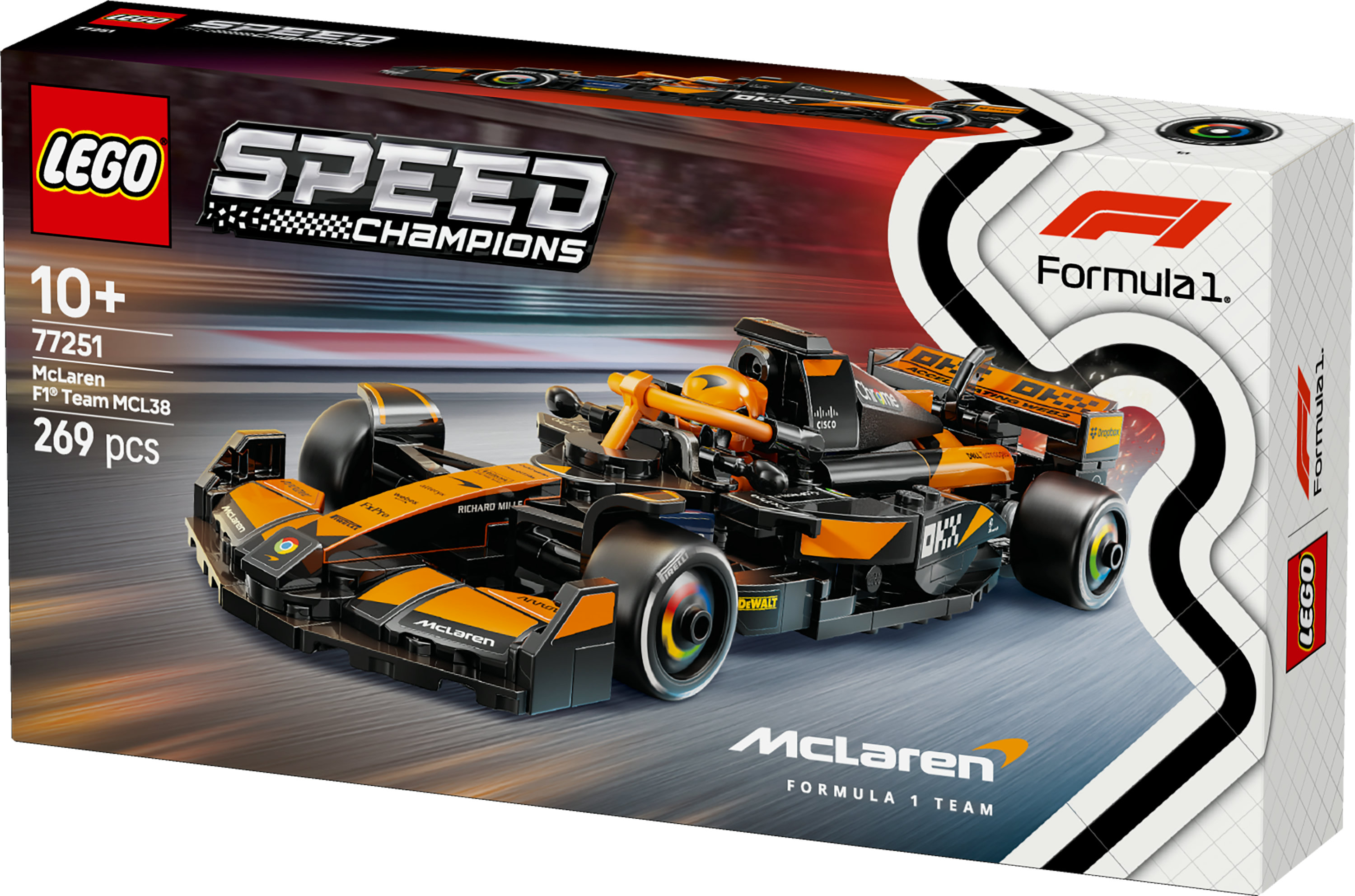 LEGO Speed Champions Auto da corsa McLaren F1® Team MCL38