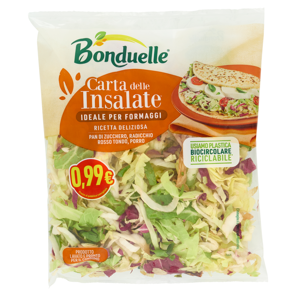 Bonduelle Carta delle Insalate Ricetta Deliziosa 90 g