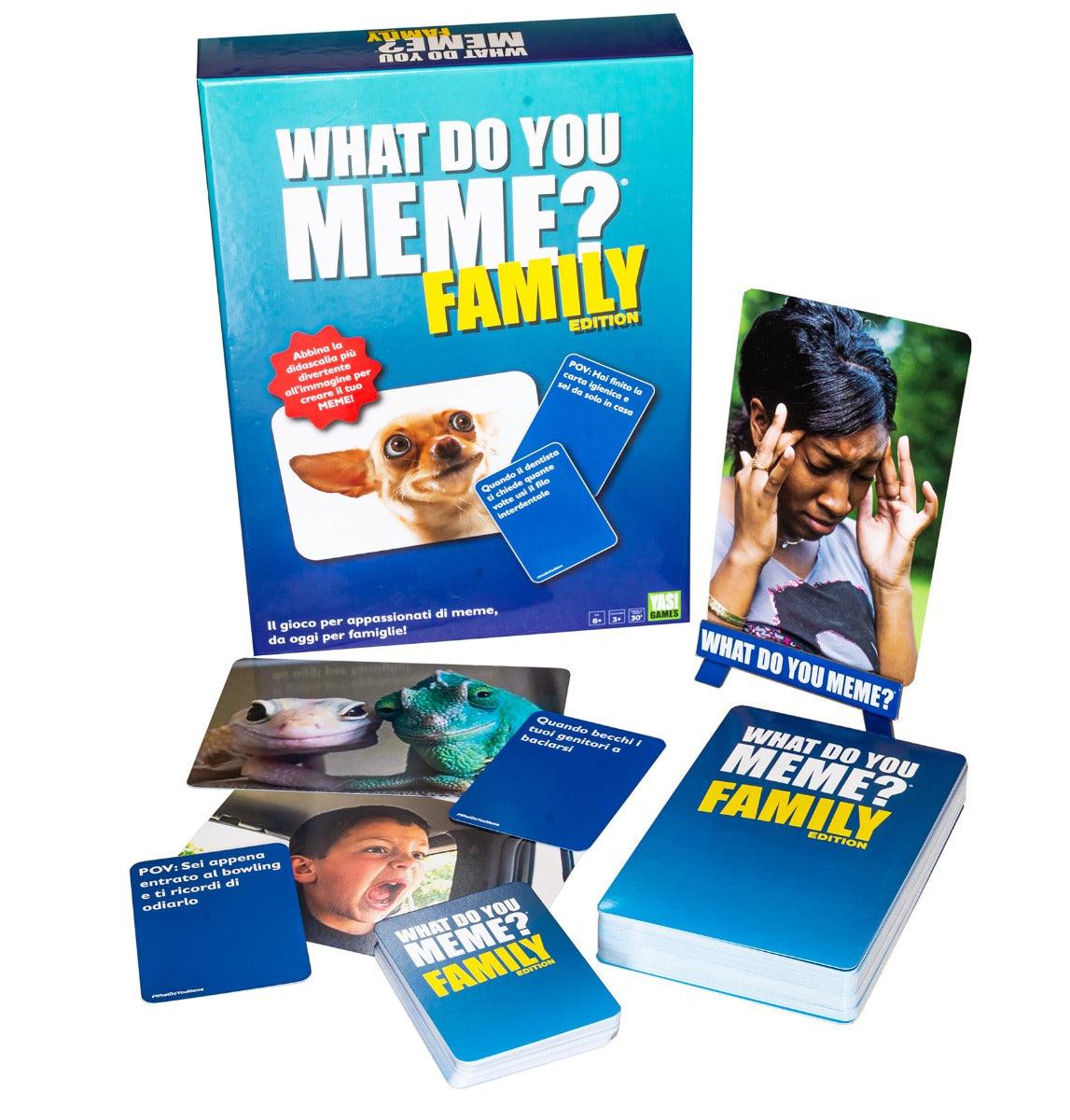 Rocco Giocattoli What Do You Meme? Family Edition Gioco da tavolo Festa