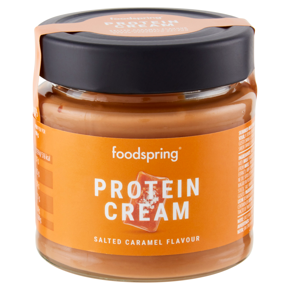 foodspring Protein Cream Gusto Caramello Salato 200 g
