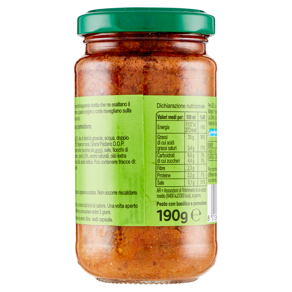 Carrefour Classic Pesto Rosso 190 g