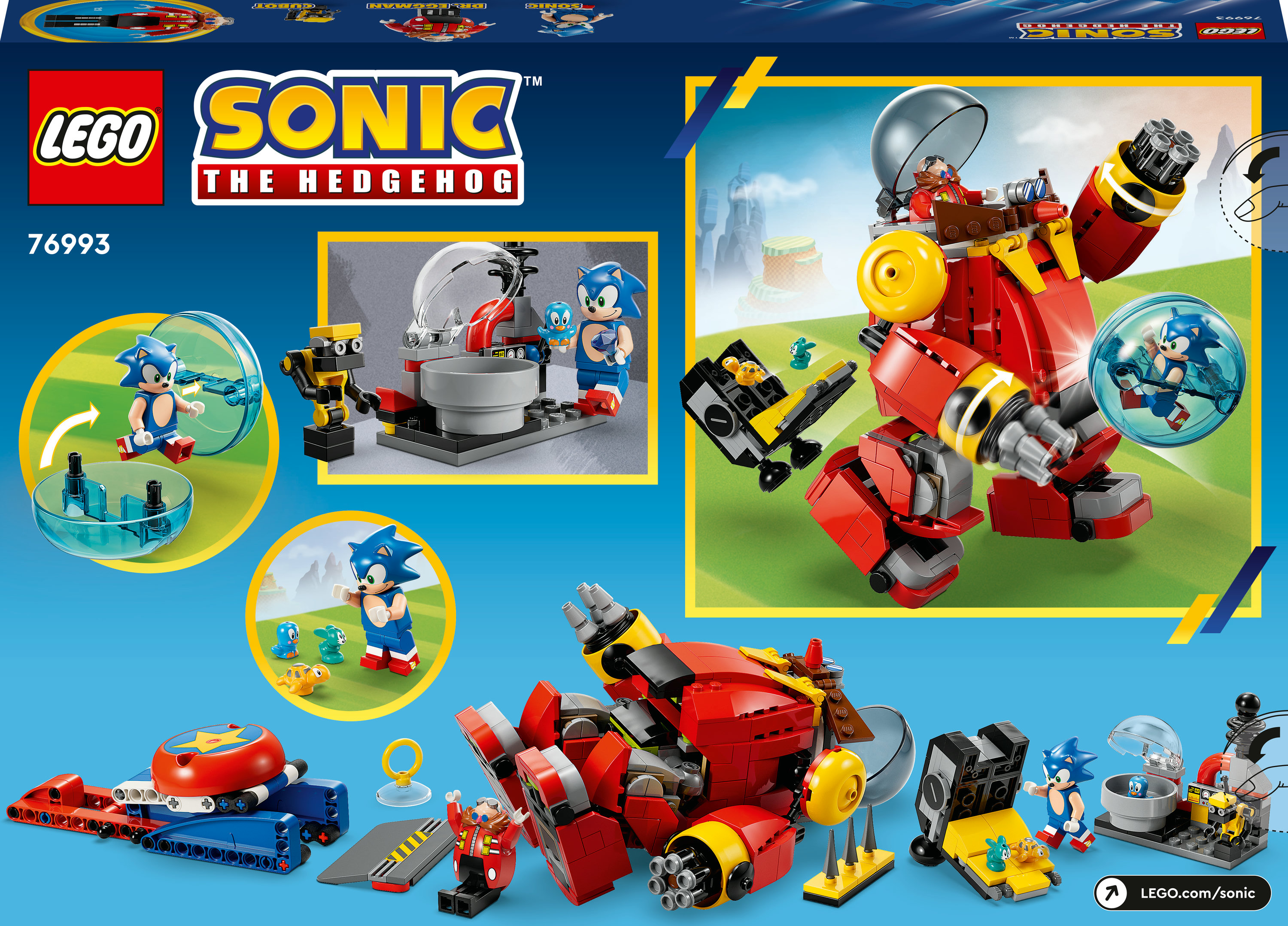 LEGO Sonic vs. Robot Death Egg del Dr. Eggman