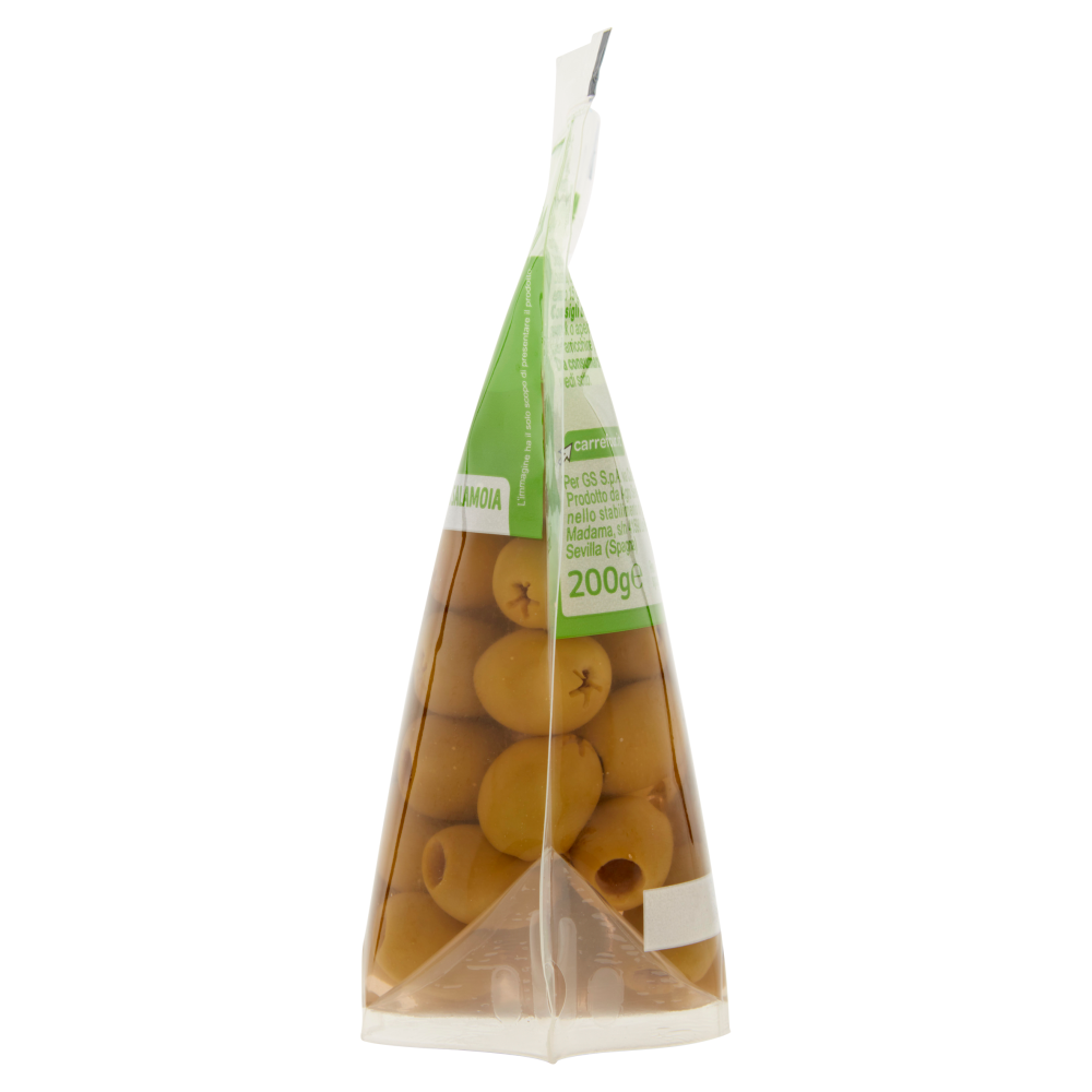 Carrefour Classic Olive Verdi Denocciolate 200 g