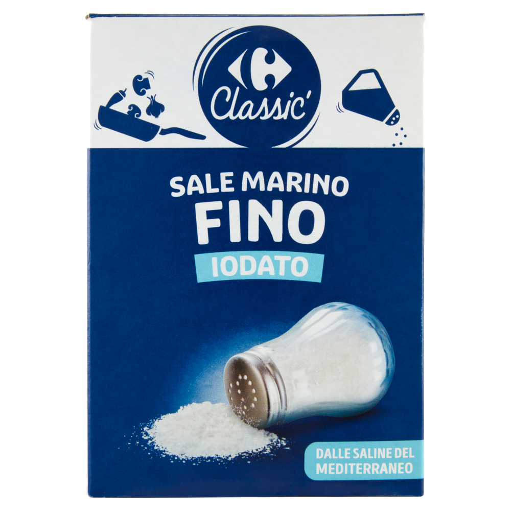 Carrefour Classic Sale Marino Fino Iodato1 kg