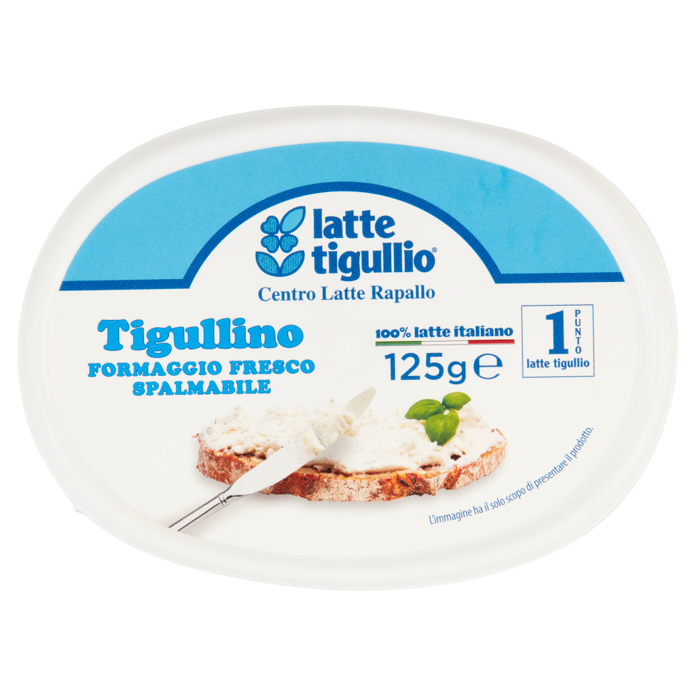 latte tigullio Tigullino Formaggio Fresco Spalmabile 125 g