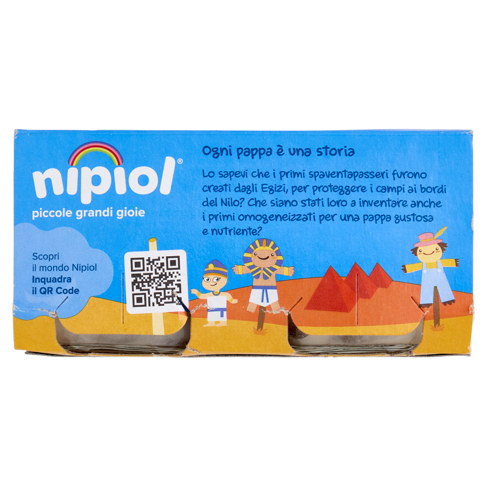 nipiol vitello omogeneizzato con carne e cereale 2 x 80 g