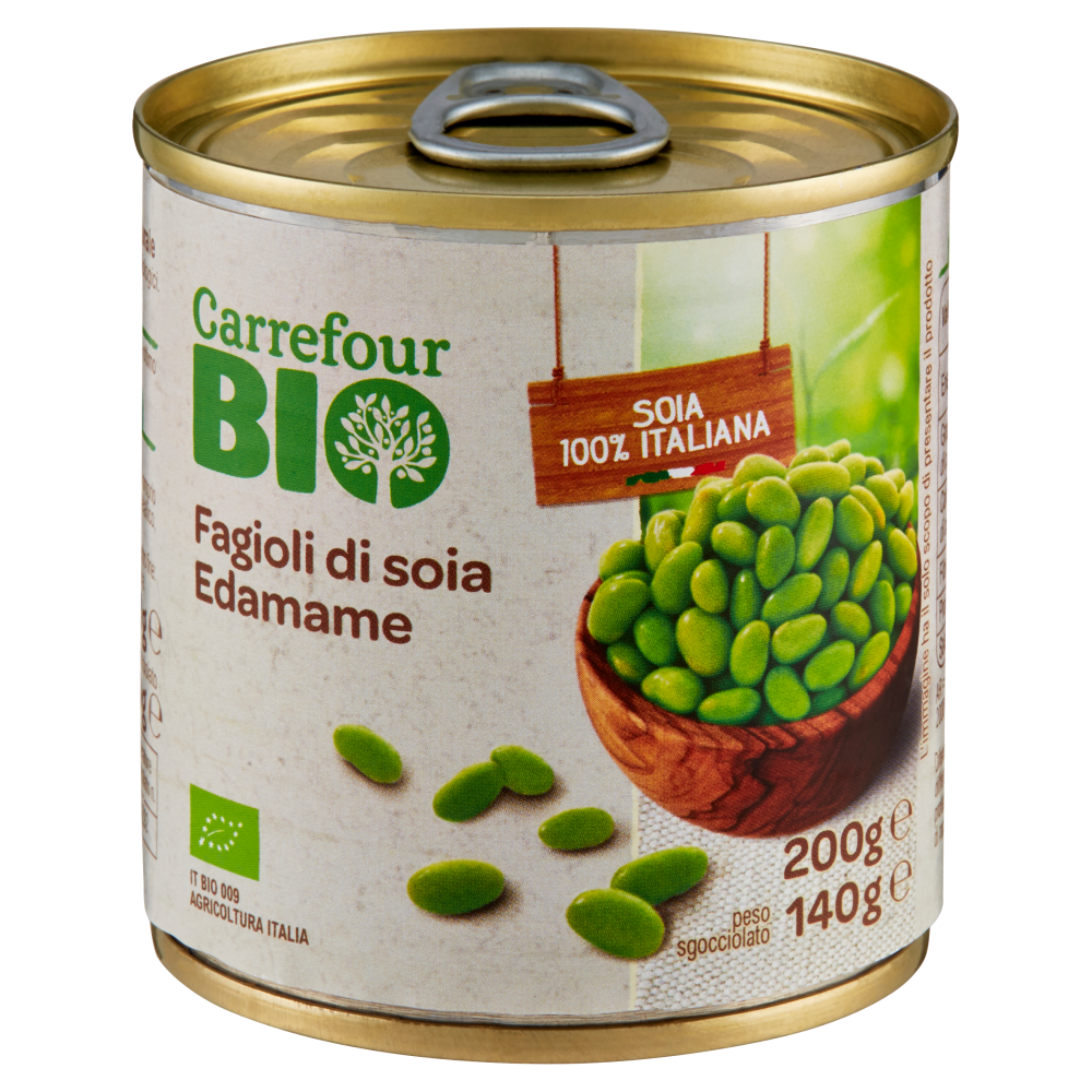 Carrefour Bio Fagioli di soia Edamame 200 g
