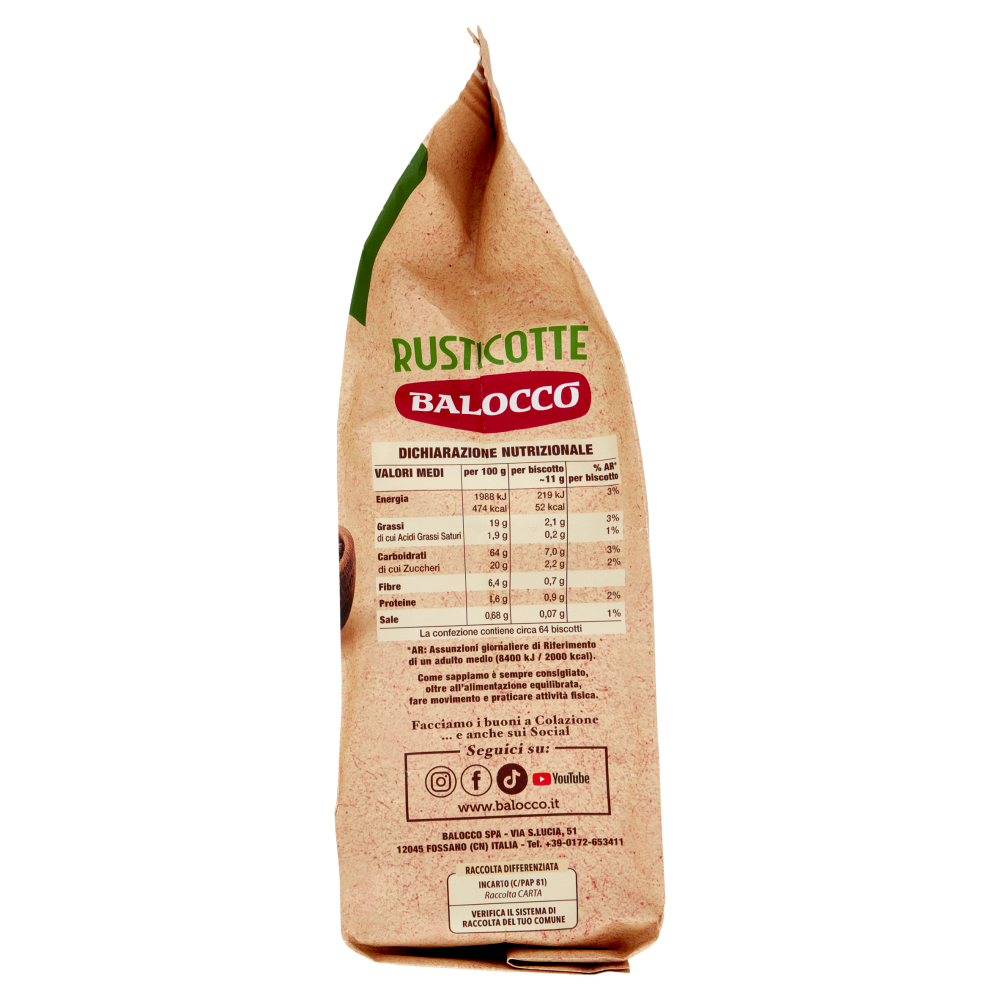 Balocco Rusticotte 700 g