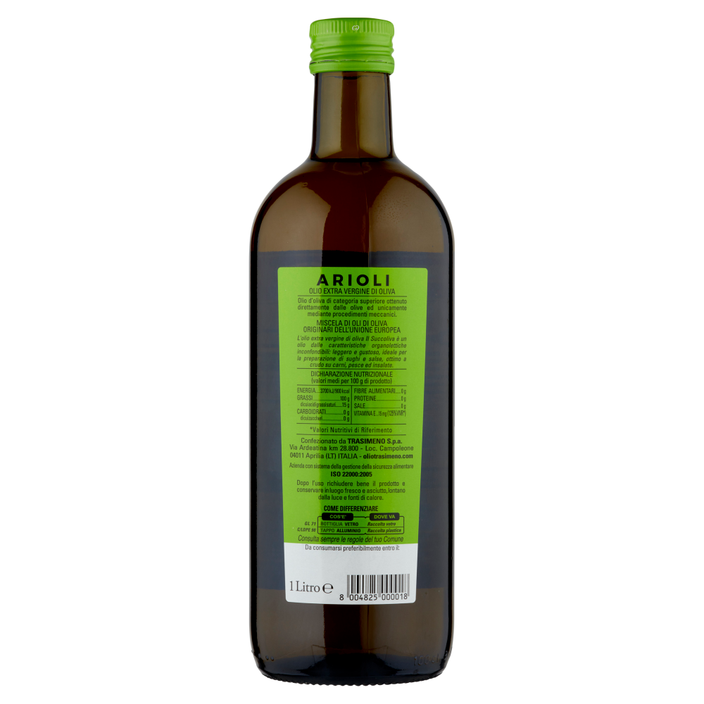 Arioli Olio Extra Vergine di Oliva il Succoliva 1 L