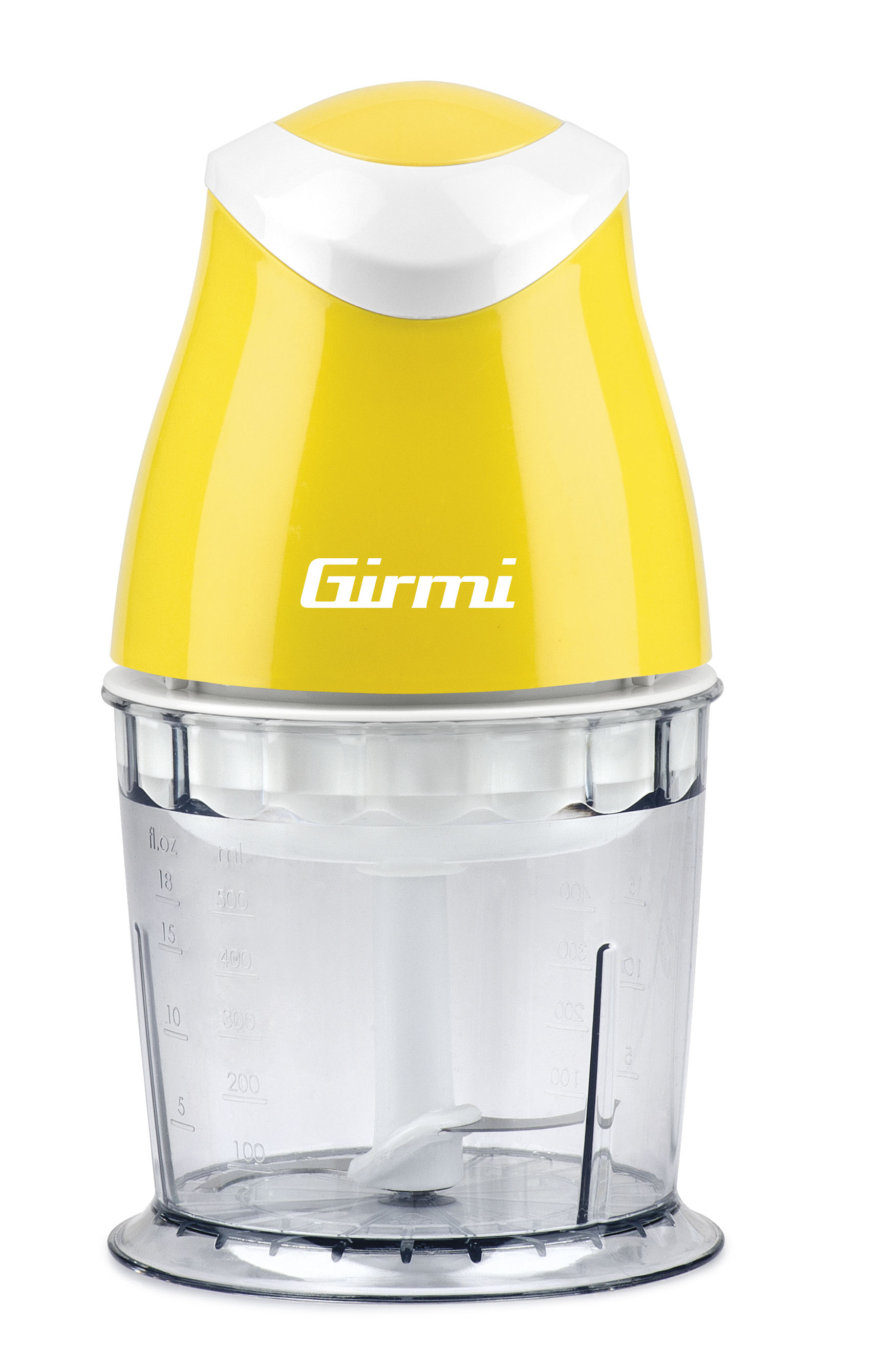 Girmi TR01 tritaverdure elettrico 0,5 L 350 W Trasparente, Bianco, Giallo