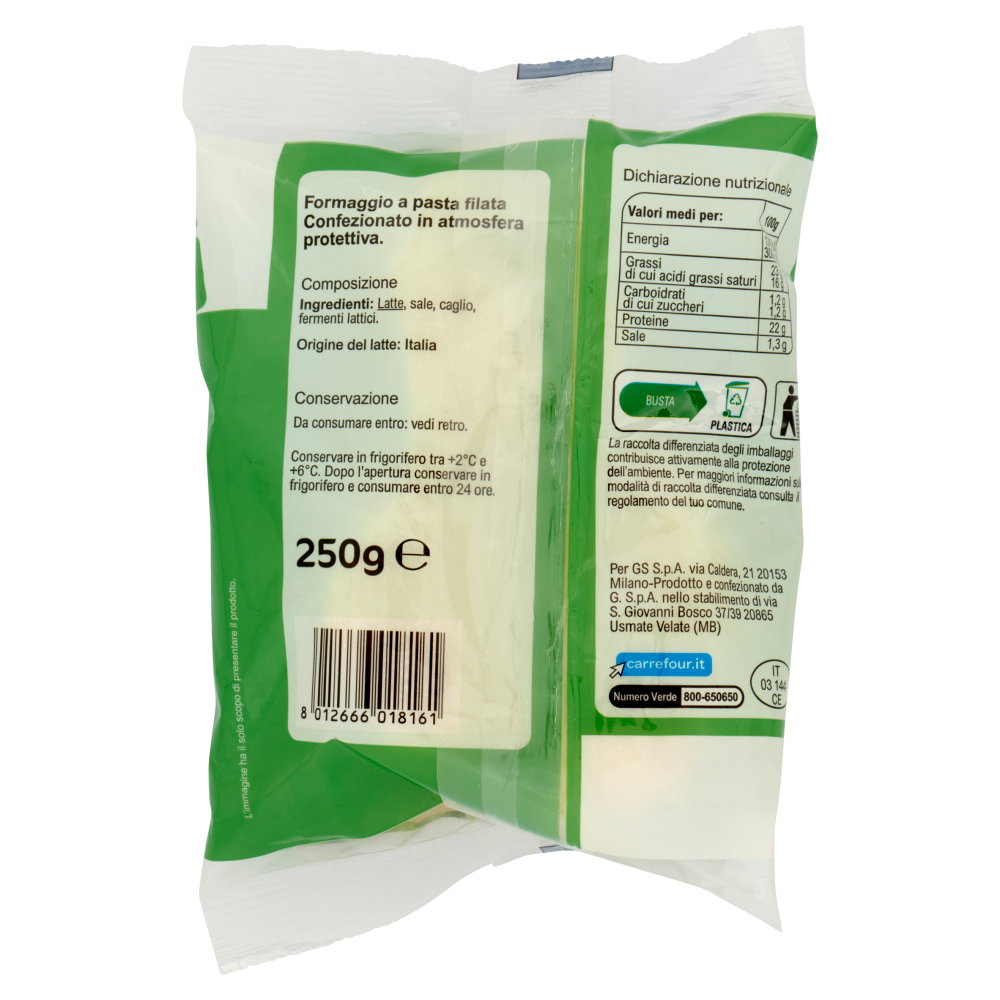 Carrefour Classic Scamorza Bianca 250 g