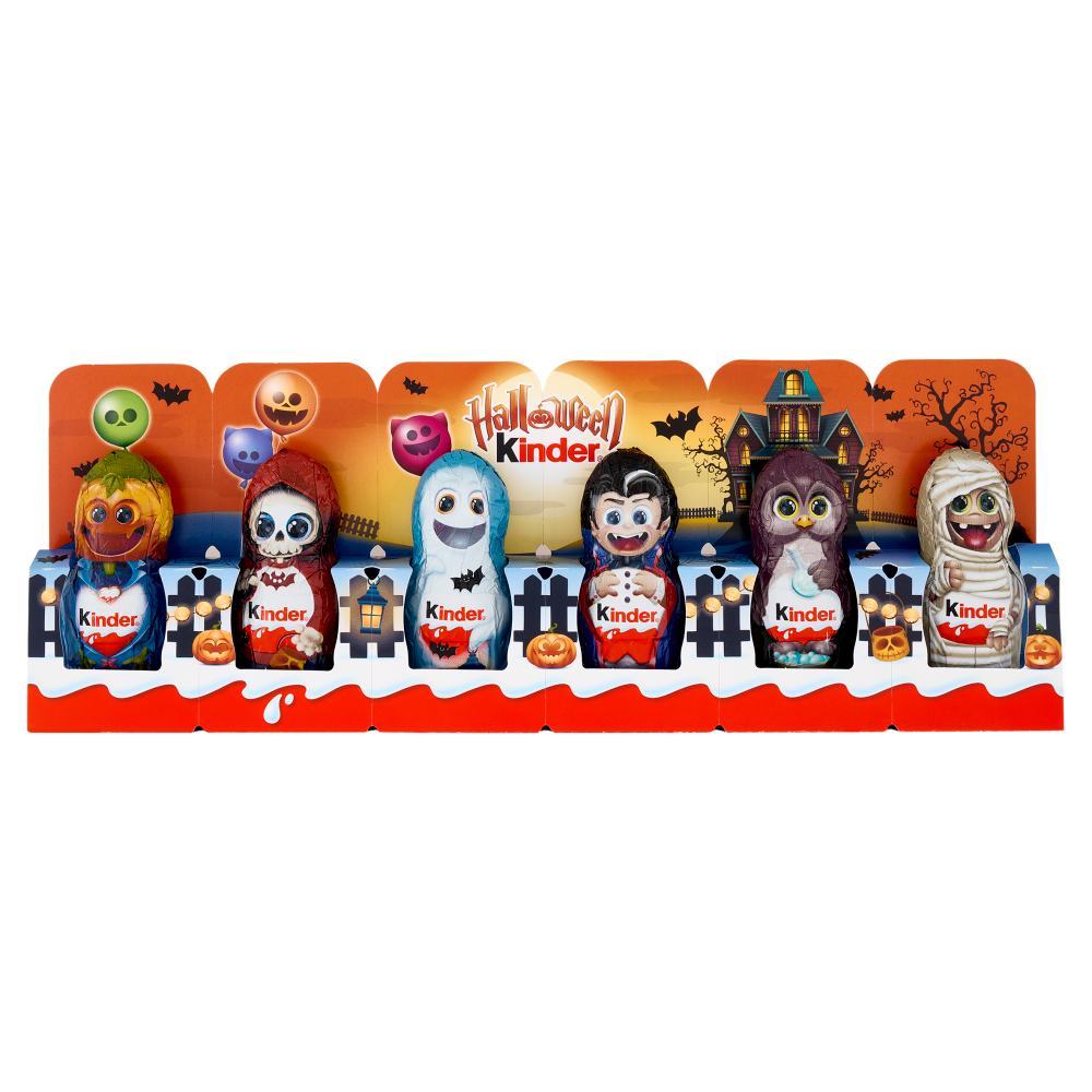 Kinder Halloween Figure Cave 6 pezzi 90 g