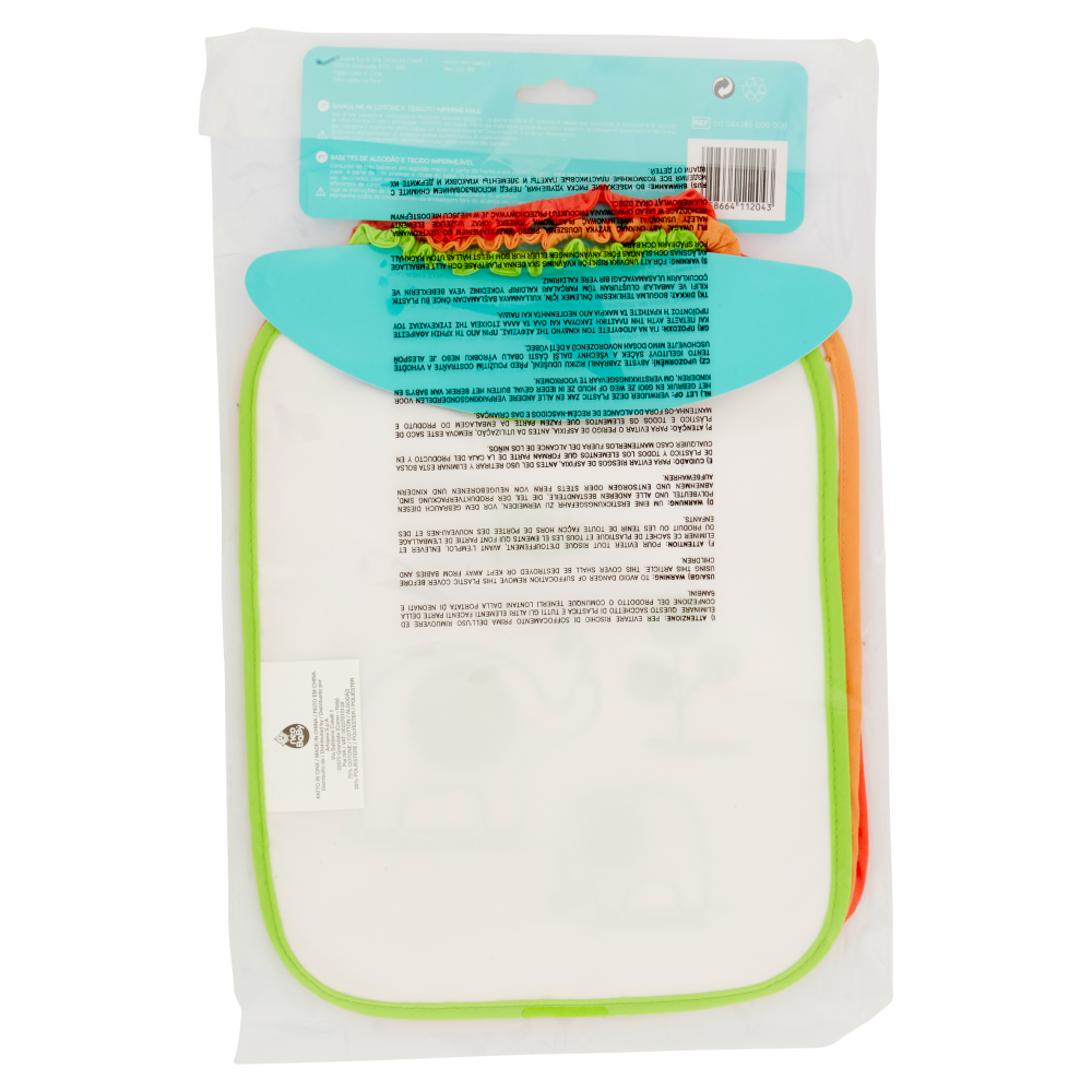 neo Baby Bavagline con Elastico 6m+ 3 pz