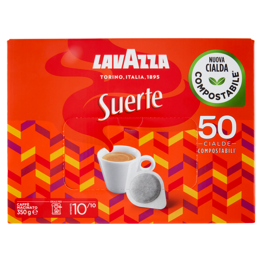 Lavazza Suerte 50 Cialde Compostabili* 350 g