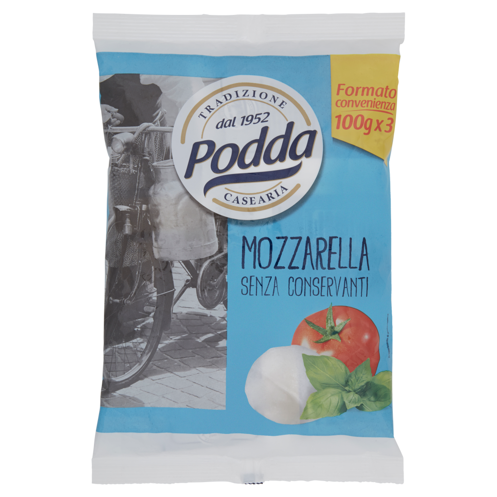 Podda Mozzarella 3 x 100 g