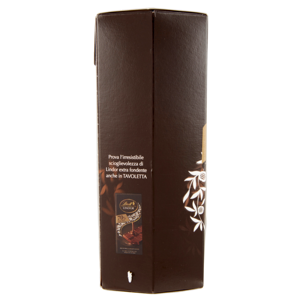 Lindt Cioccolatini Lindor Cioccolatini fondenti Scatola 70% 200 g