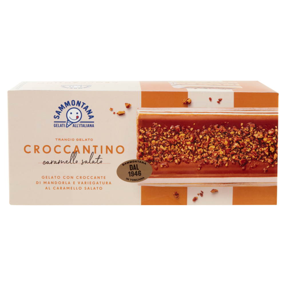 Sammontana Trancio Gelato Croccantino caramello salato 500 g
