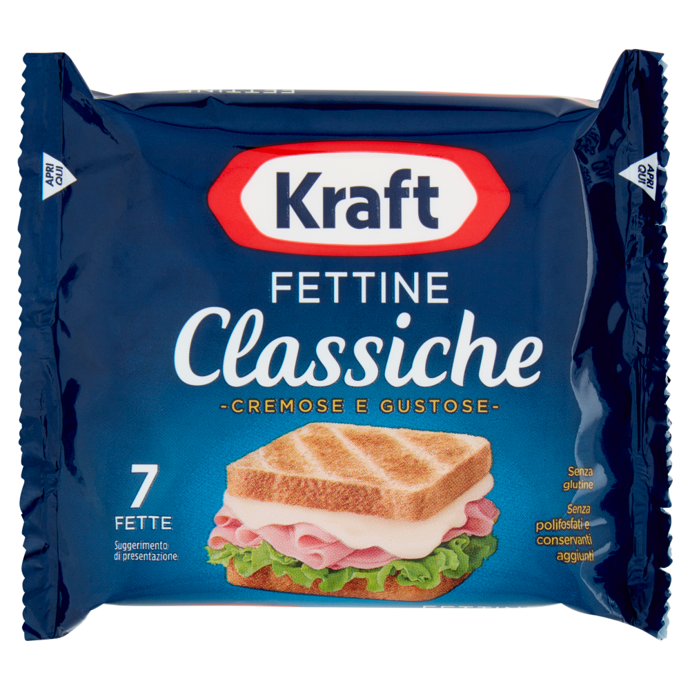 Kraft Fettine Classiche 7 Fette 175 g