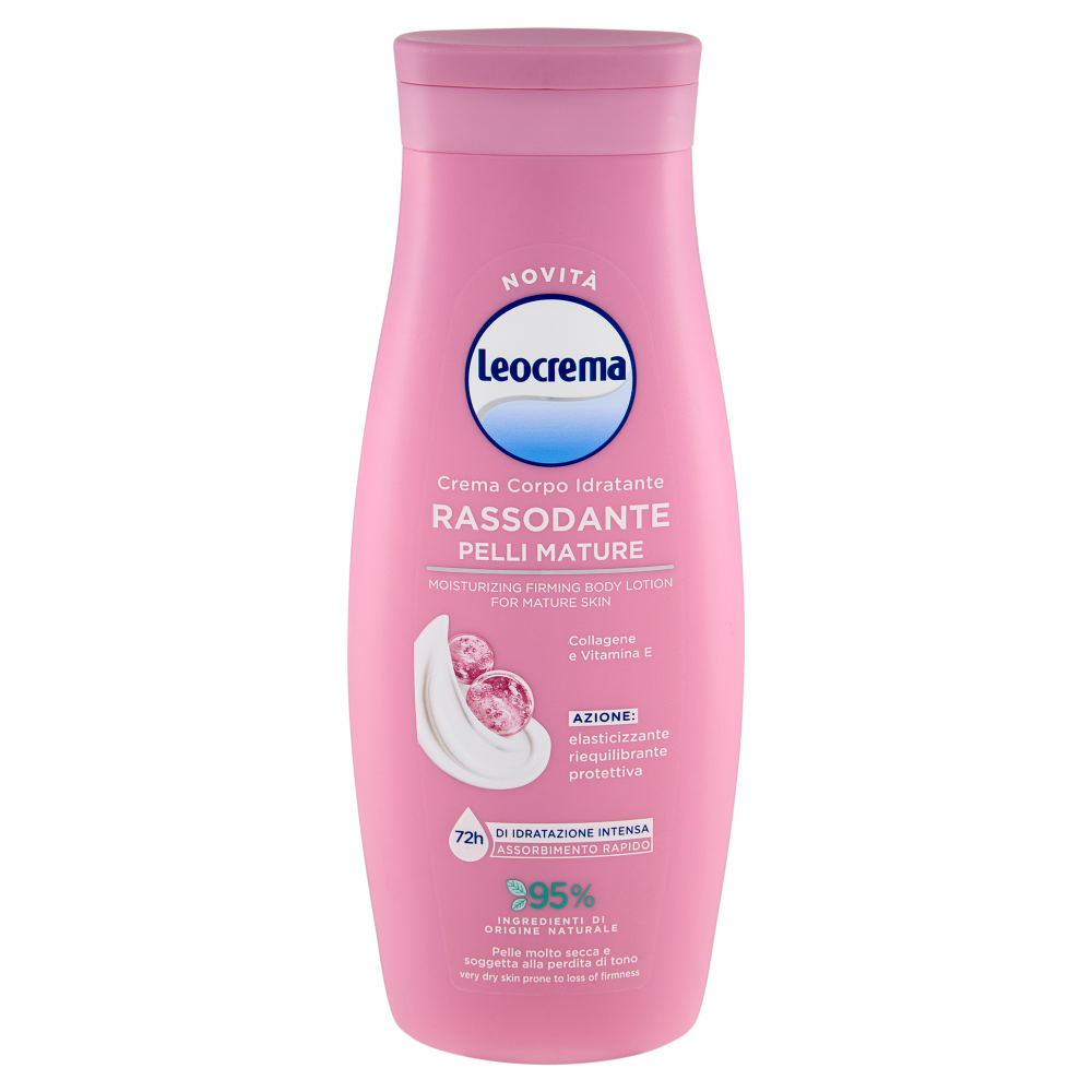 Leocrema Crema Corpo Idratante Rassodante Pelli Mature 400 ml